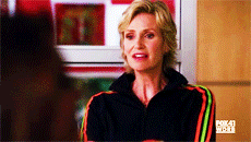 exciting GIF photo: gleesuehandoverheart.gif