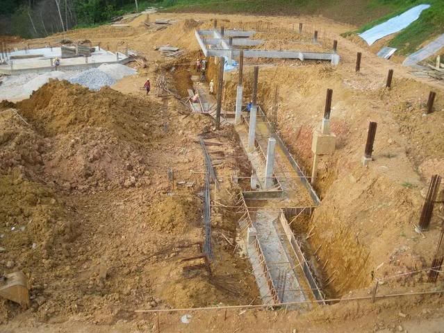 Ground Beam Construction