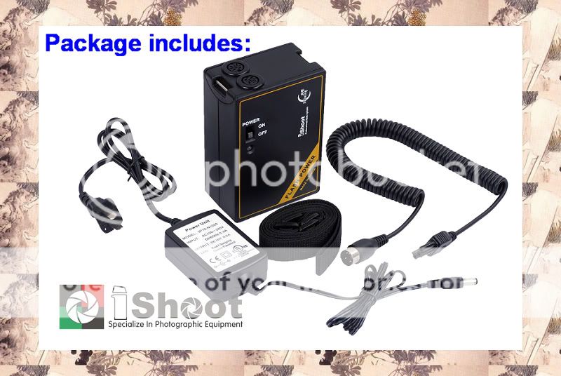   PRO◆Portable◆Flash Battery Power Pack for NIKON◆SB900◆  